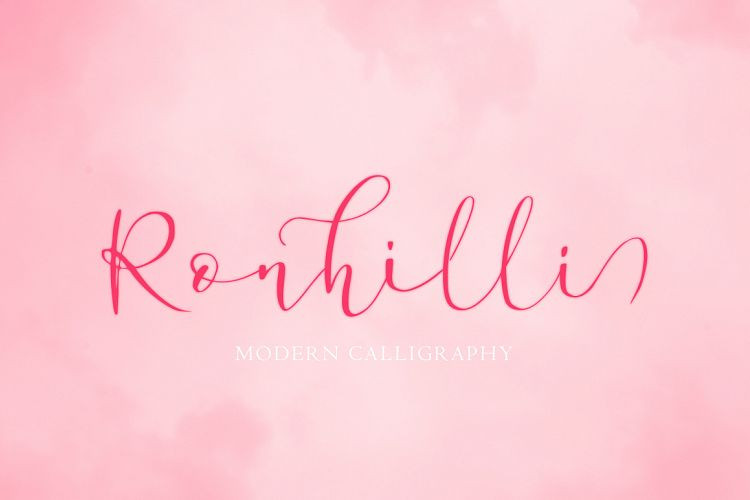 Ronhilli Script Font