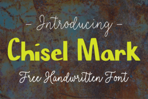 Chisel Mark Font Free
