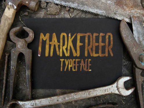 Markfreer Font Free