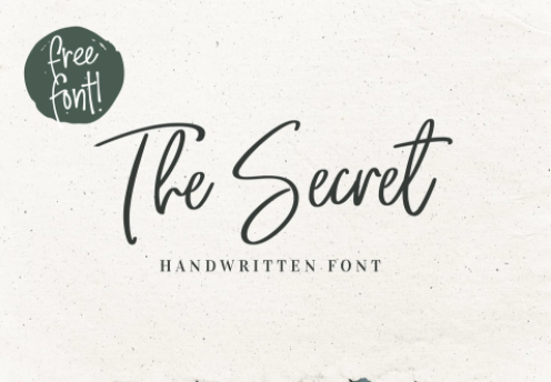 The Secret Font Free