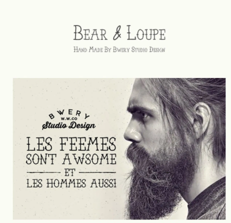 Bear & Loupe Font Family