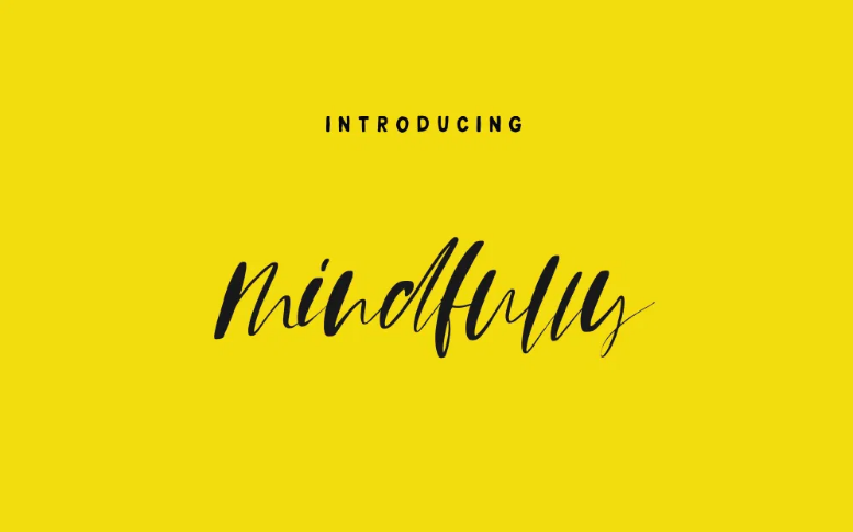 Mindfully Font Free
