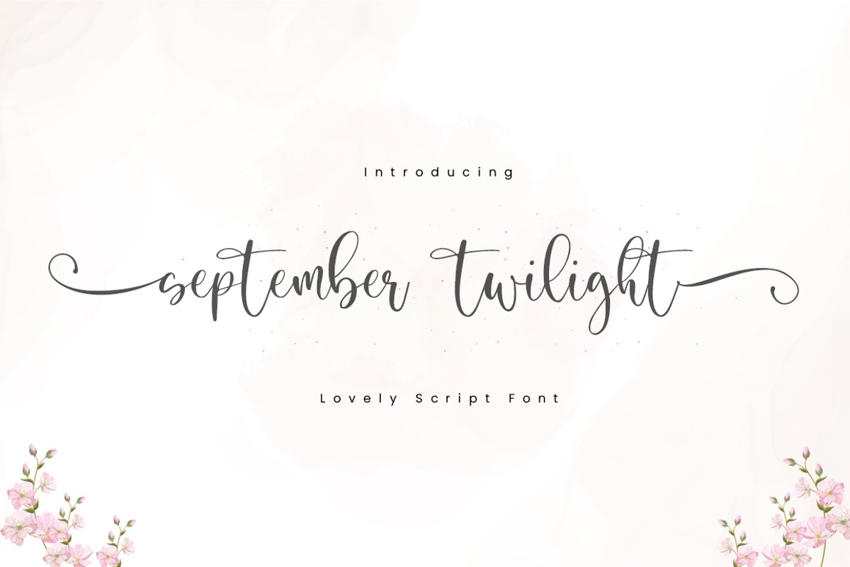 September Twilight Font