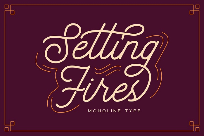 Seting Fires Monoline Type