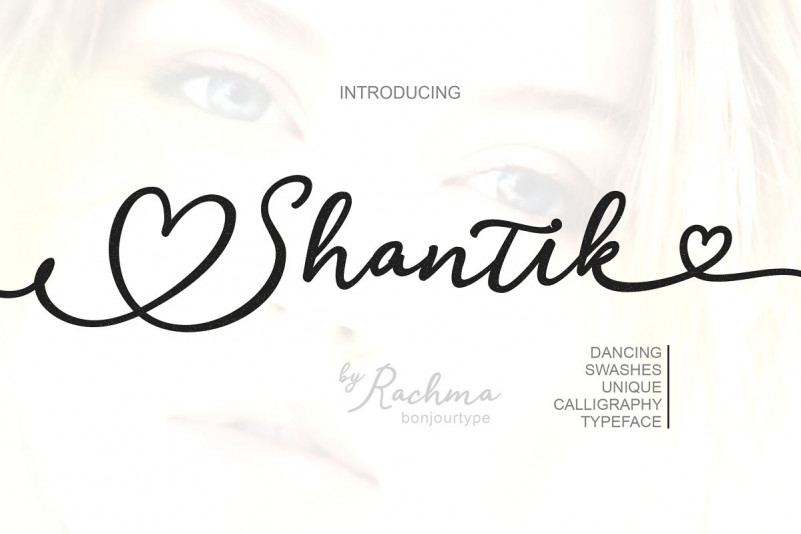 Shantik Script Font