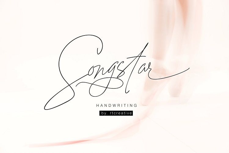 Songstar Signature Font