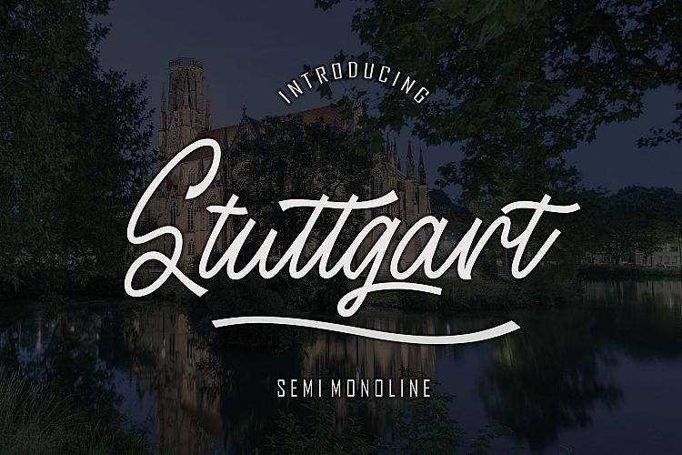 Stuttgart Handwritten Font