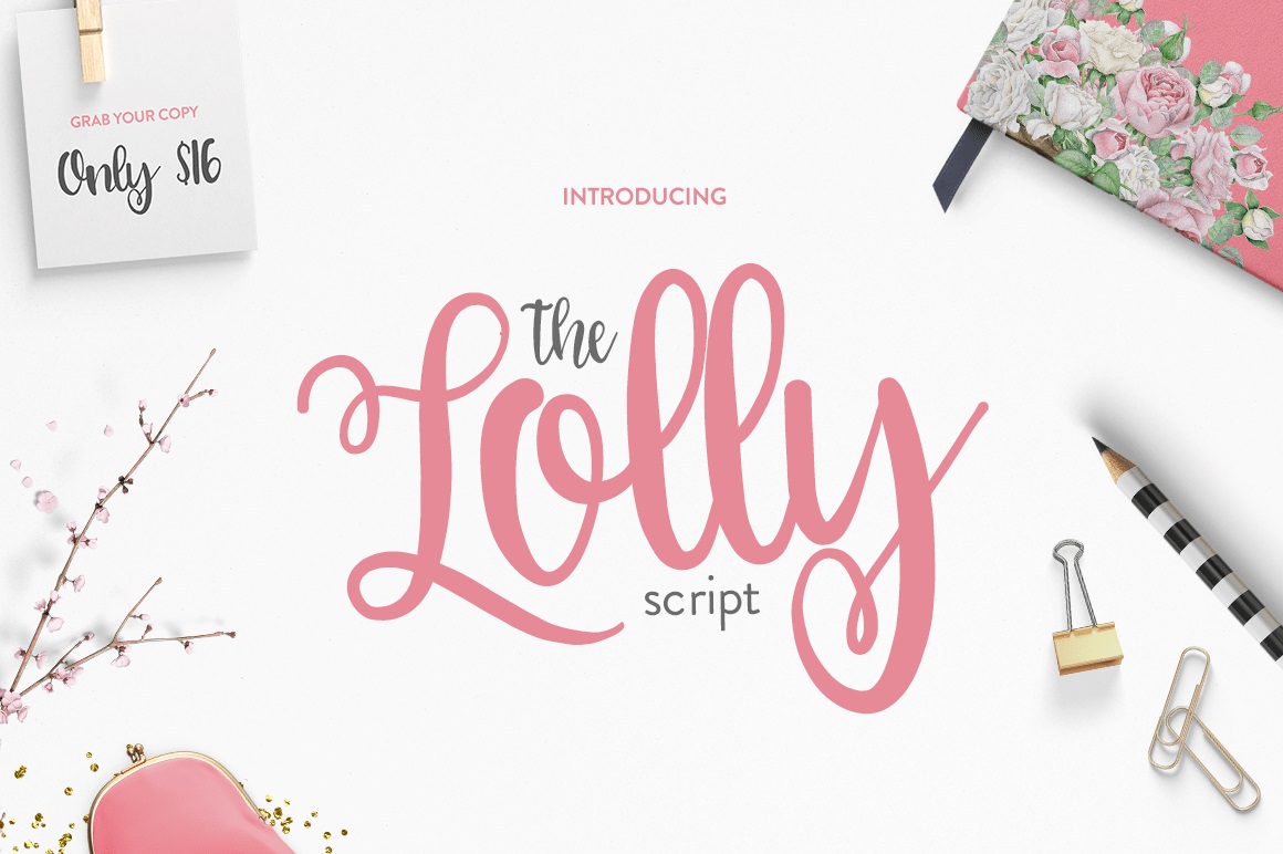 The Lolly Font