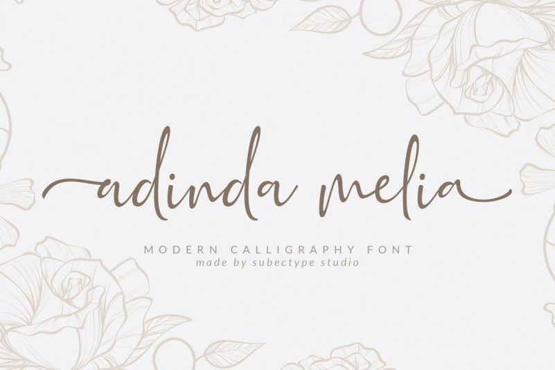 Adinda Melia Script Font