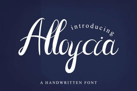 Alloycia Script Font