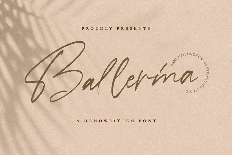 Ballerina Signature Script Font
