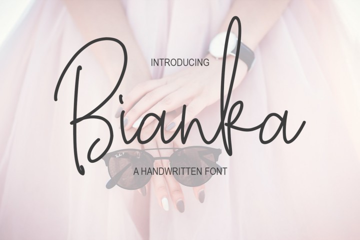 Bianka Script Font