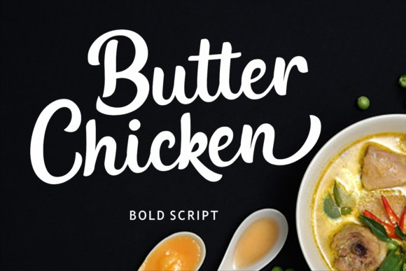 Butter Chicken Script Font