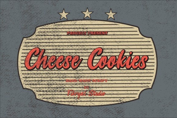 Cheese Cookies Script Font
