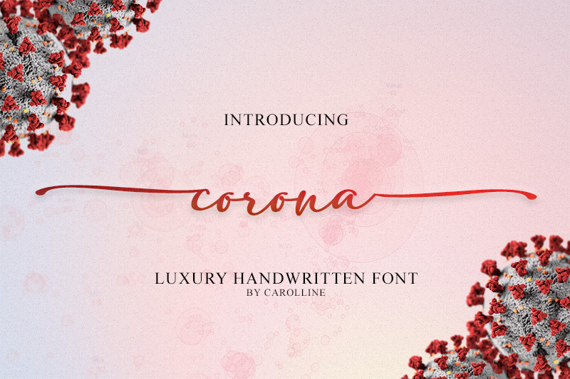 Corona Handwritten Script Font