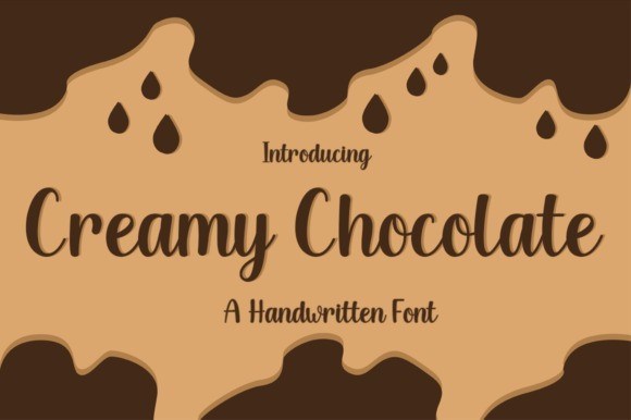 Creamy Chocolate Script Font