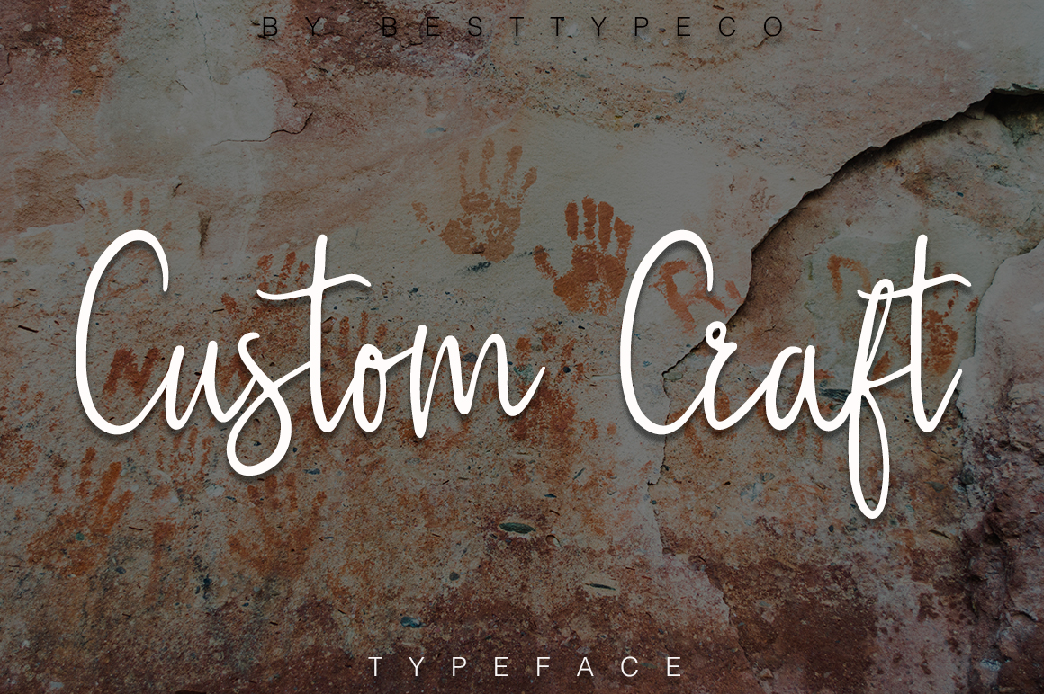 Custom Craft Script Font Free