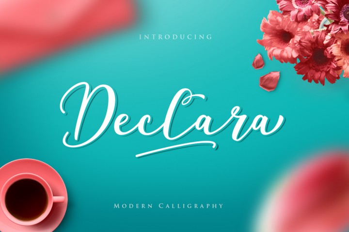 Declara Script Font Free