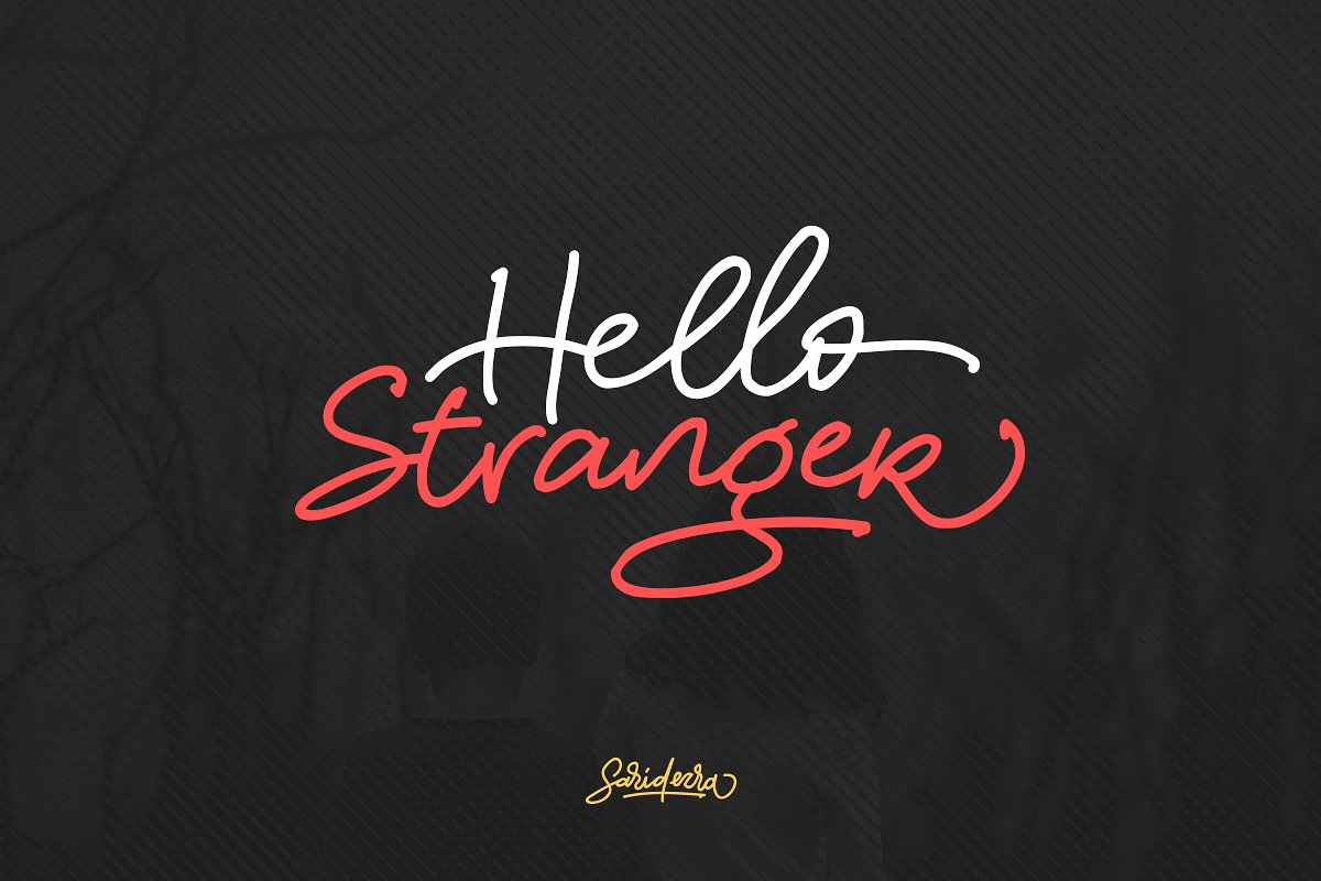 Hello Stranger Font Free
