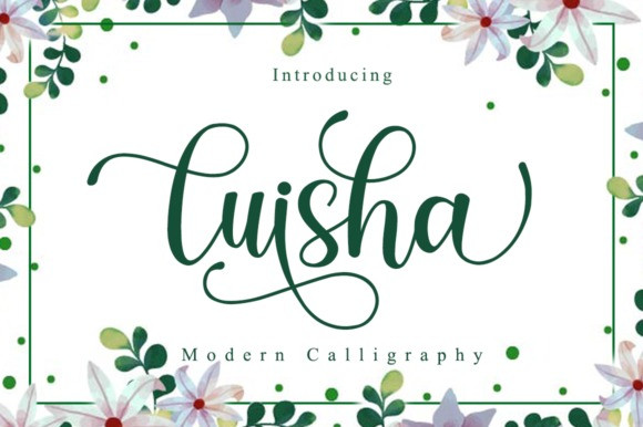 Luisha Modern Calligraphy Font