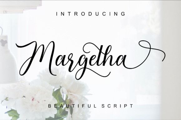 Margetha Calligraphy Font