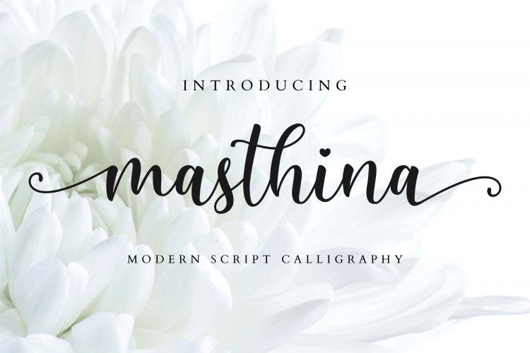 Masthina Modern Script Font