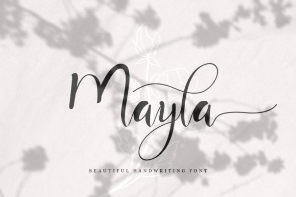 Mayla Script Font