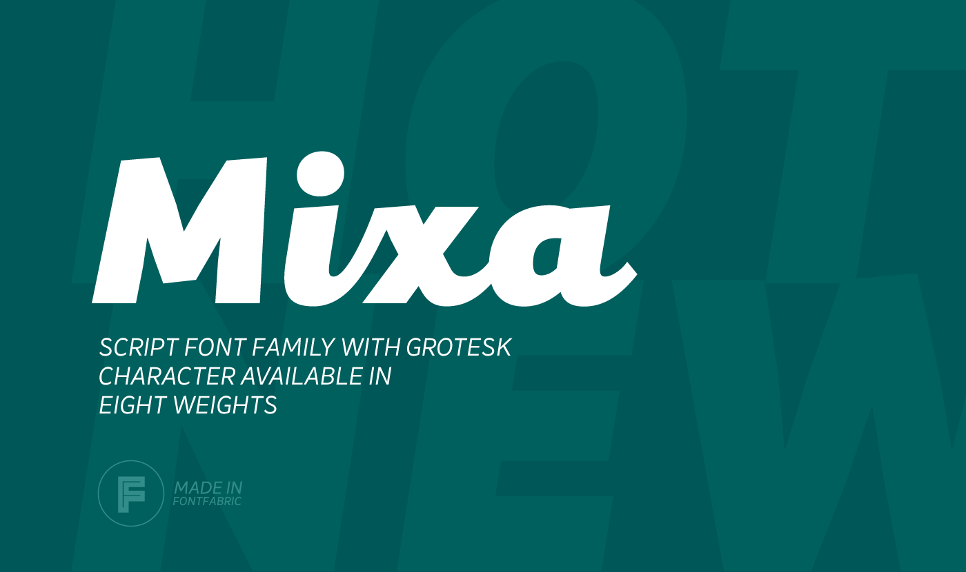 Mixa Font Family Free