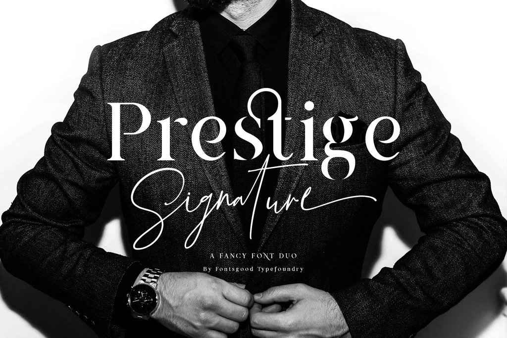 Prestige Signature Script Font