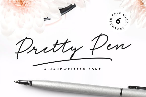 Pretty Pen Script Font