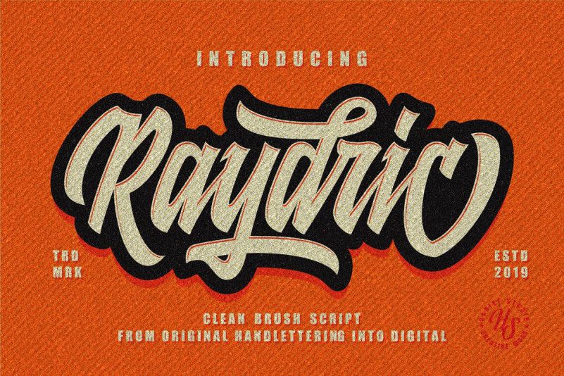 Raydric Script Font