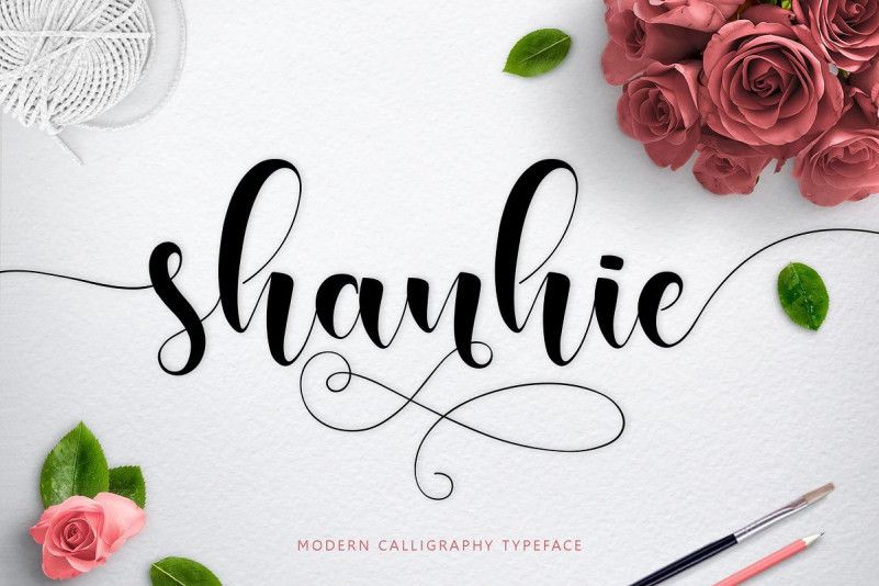 Shanhie Script Font