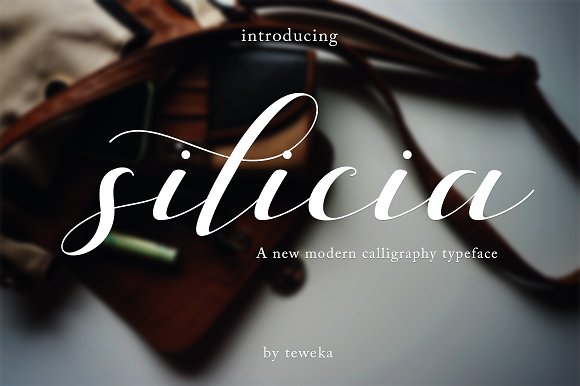 Silicia Script Font Free