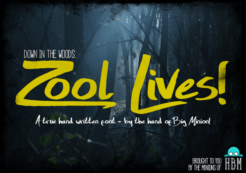 Zool Lives Script Font Free