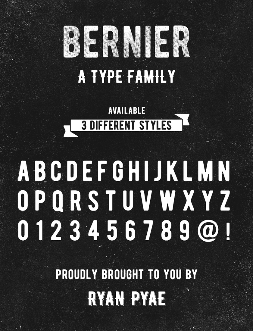 Bernier Font Family