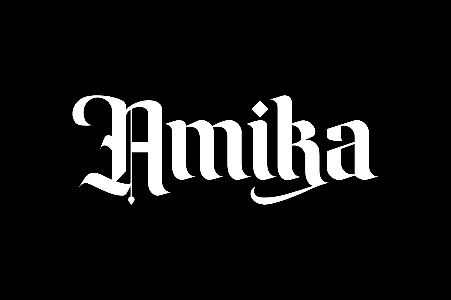 Amika Typeface