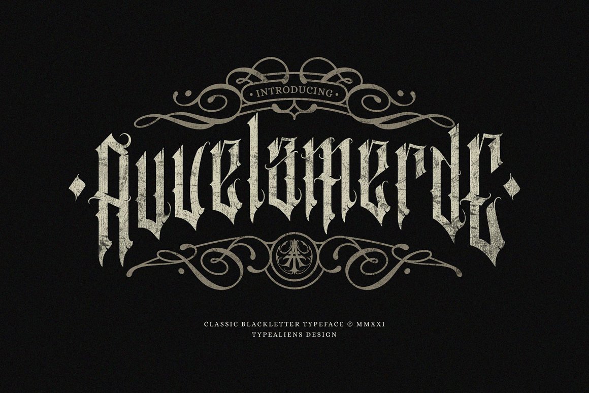 Auvelamerde Font