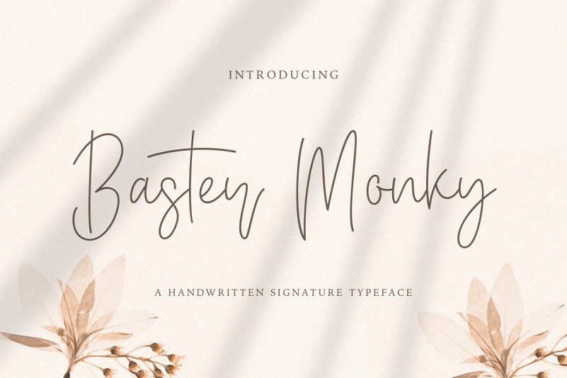 Baster Monky Handwritten Font