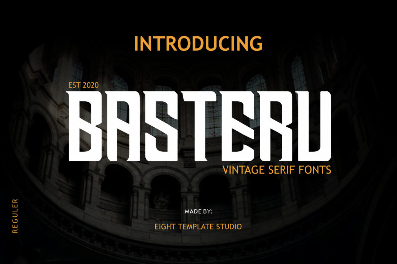 Basteru Vintage Serif Font