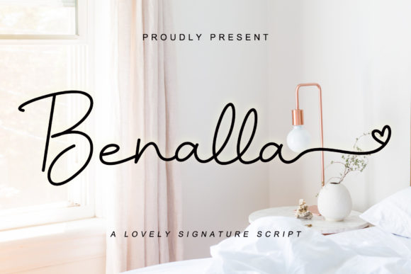 Benalla Signature Script Font