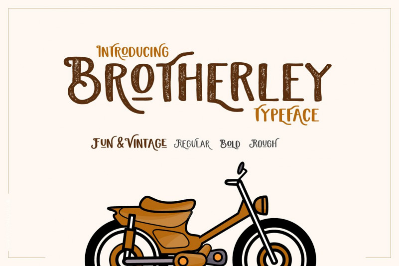 Brotherley Typeface