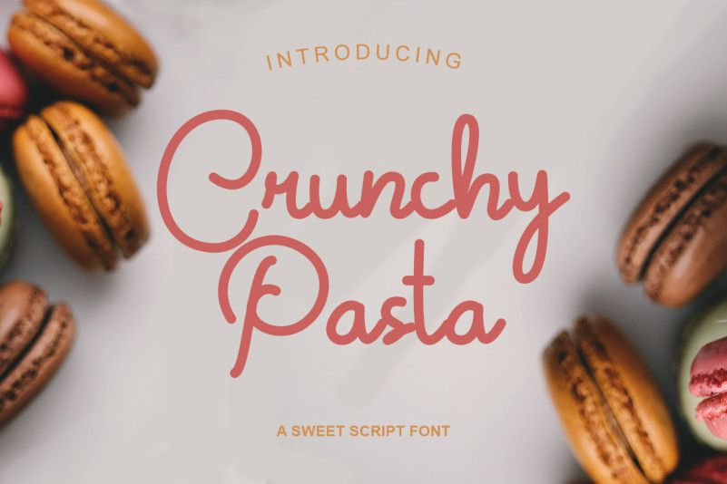 Crunchy Pasta Script Font