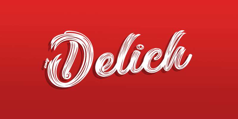 Delich Font