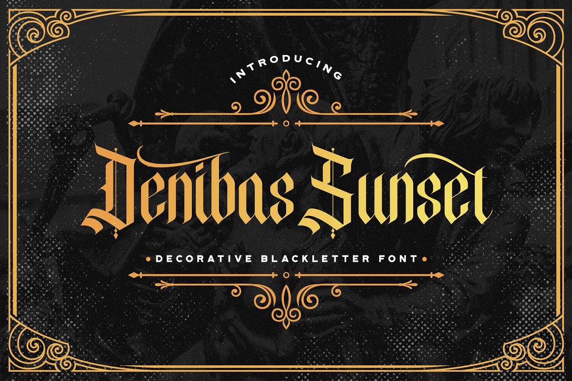 Denibas Sunset Font