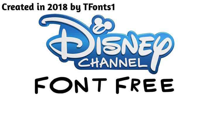 Disney Channel font