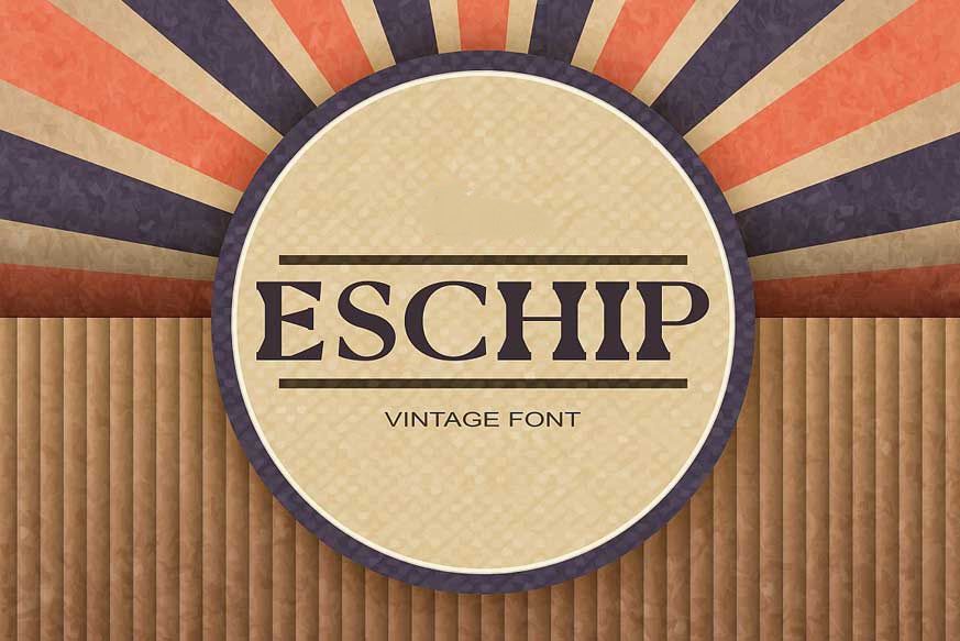 Eschip Font