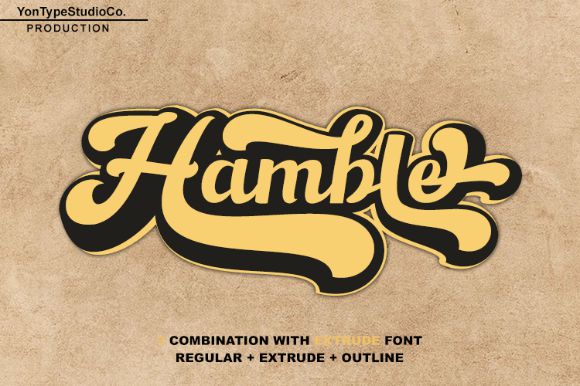 Hamble Retro Font