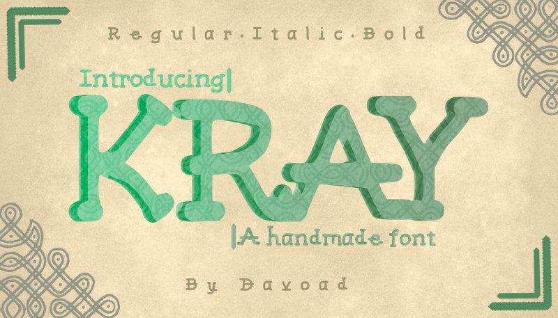 Kray Typeface