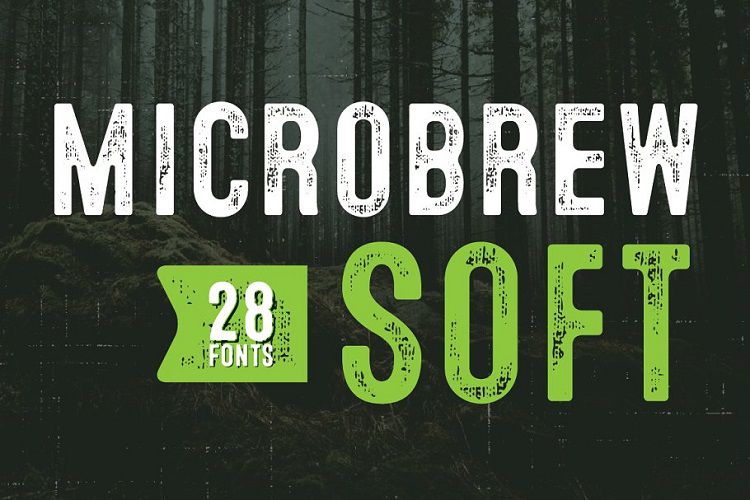 Microbrew Soft Mega Font Family