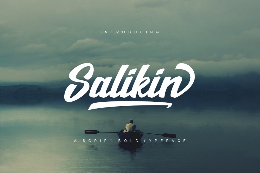 Salikin Bold Script Font